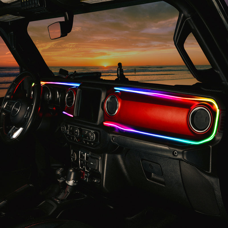 ORACLE Lighting Jeep Wrangler JL / Gladiator JT ColorSHIFT Fiber Optic LED Interior Kit