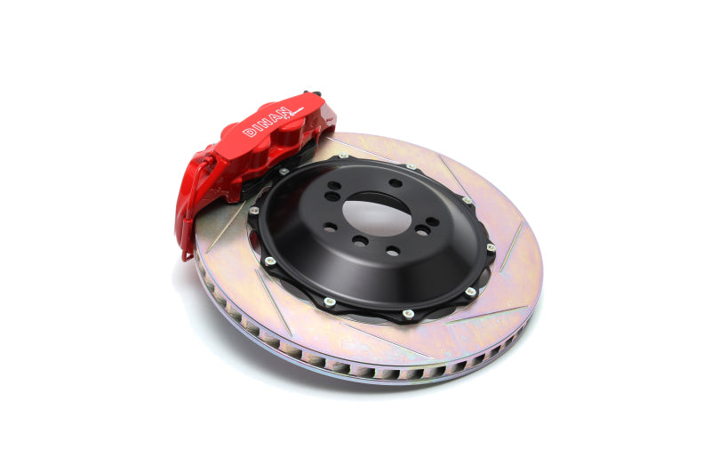 Dinan 15-18 BMW M3 Rear Brake Kit - Red Calipers - Slotted
