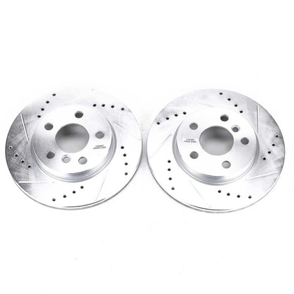 PowerStop Power Stop 14-19 Mini Cooper Front Evolution Drilled & Slotted Rotors - Pair