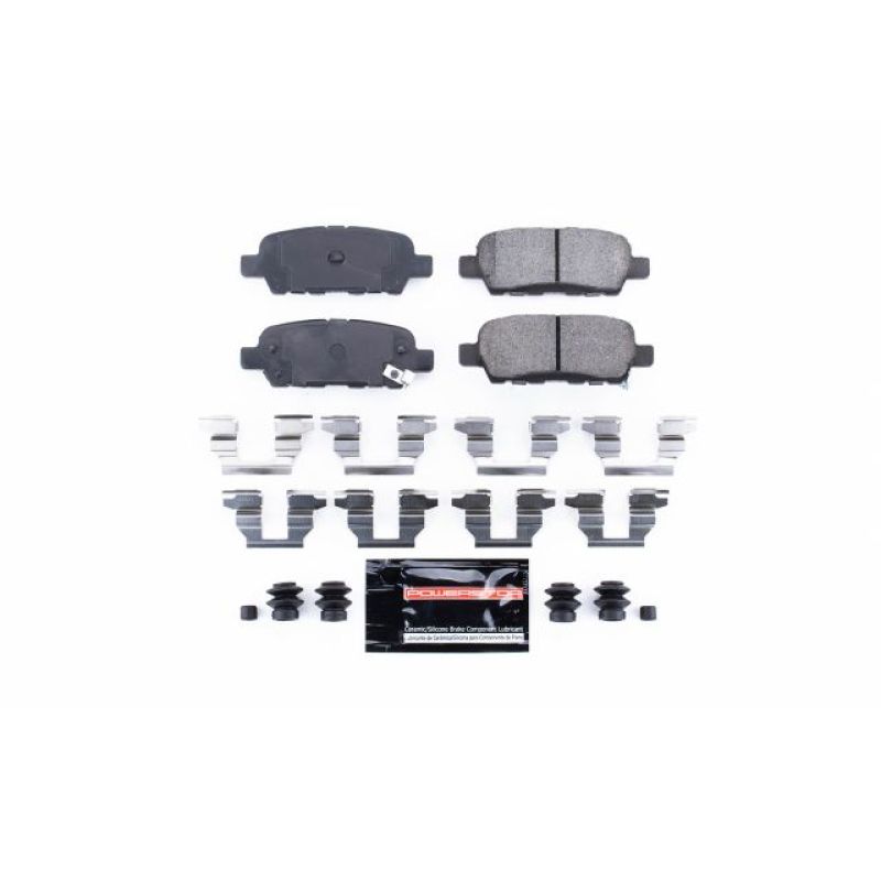 PowerStop Power Stop 2013 Infiniti EX37 Rear Z23 Evolution Sport Brake Pads w/Hardware