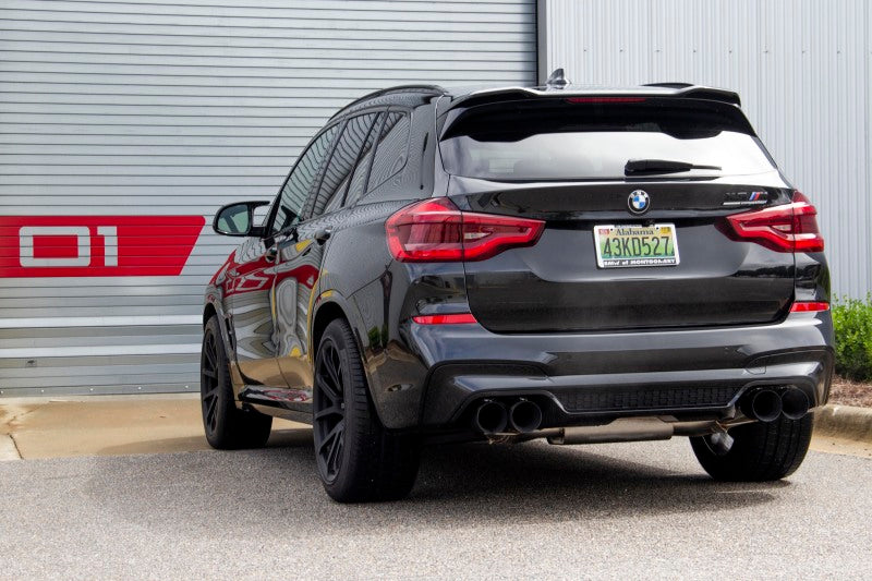 Dinan 20-25 BMW X3 M/X4 M (F97/F98) Free Flow Axleback Exhaust System - Polished Tips