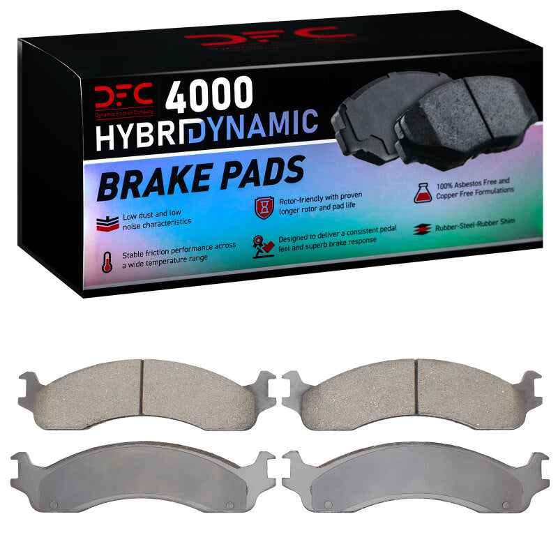 DFC 95-07 Ford F-350 4WD (Excl Super Duty) Front 4000 Hybridynamic Brake Pads