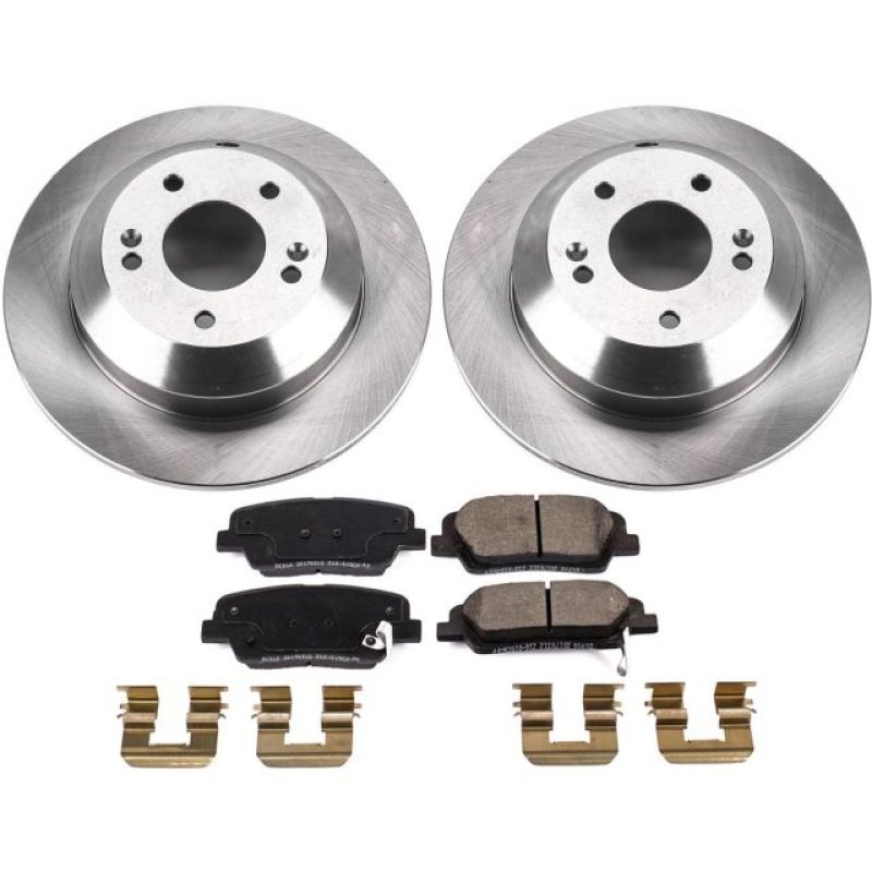 PowerStop Power Stop 2019 Hyundai Santa Fe XL Rear Autospecialty Brake Kit