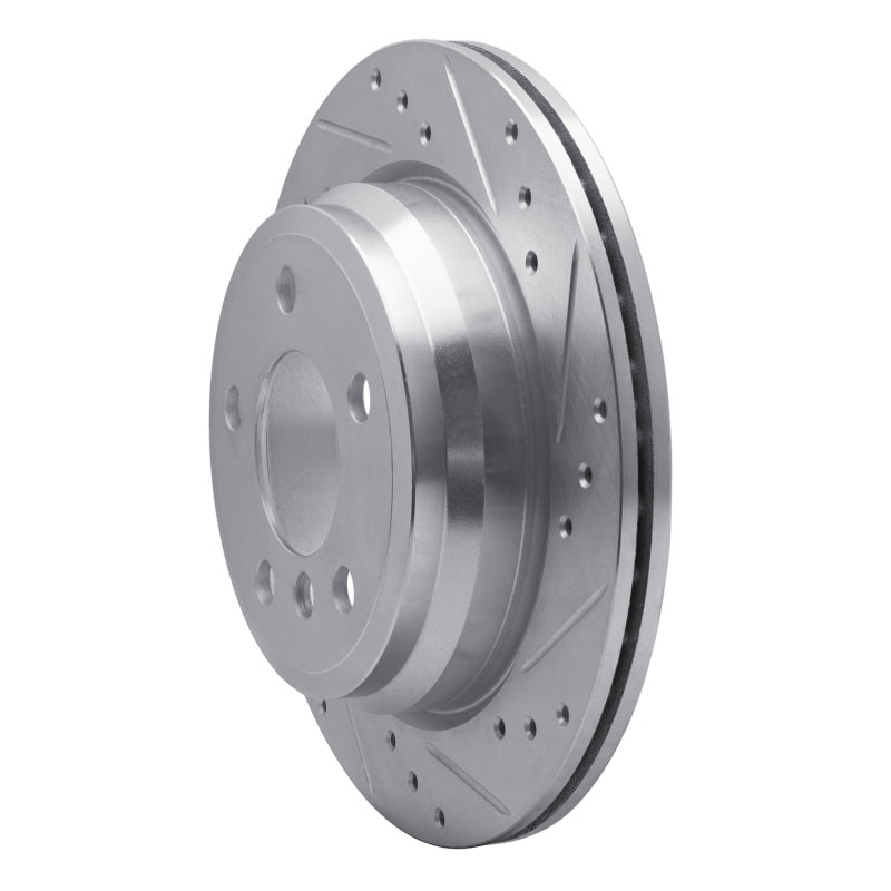 R1 Concepts R1 06-20 BMW 420i (Mexico) Rear Right Drilled & Slotted Silver Brake Rotor