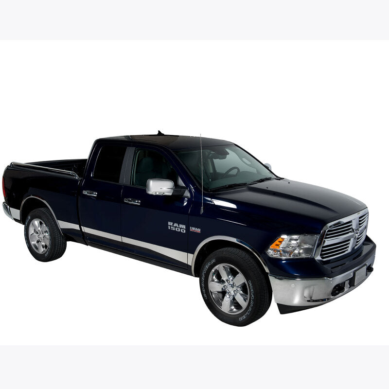 Putco 10-17 RAM 2500/3500 Crew Cab 5.7 Bed 5.5in Wide 12pcs w/o Factory Flares Pro SS Rocker Panels