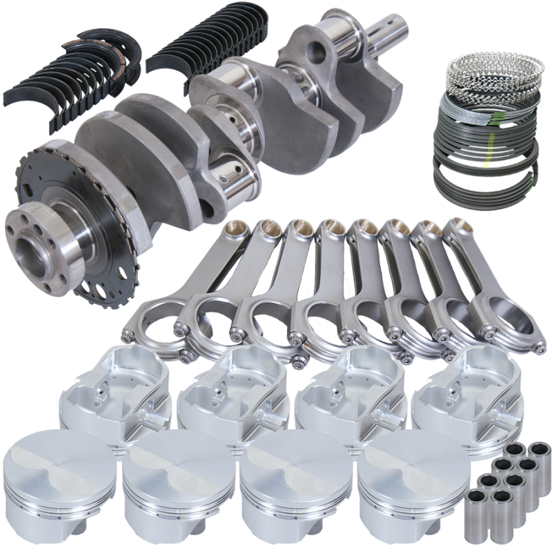 Eagle Chevy LS7 4.000in Crank 24 Tth Rlctor 6.125in H-Beam -3.1cc 4.125in Pistons Rotating Assembly
