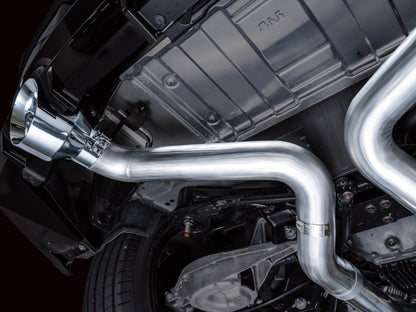 AWE Tuning 2023 Nissan Z RZ34 RWD Track Edition Cat-Back Exhaust System w/ Chrome Silver Tips