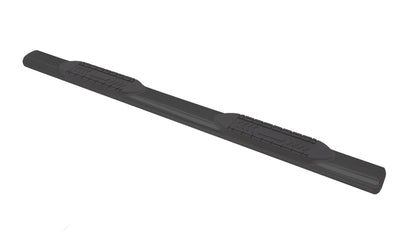 Lund 07-17 Chevy Silverado 1500 Crew Cab 6in. Oval Straight Black Nerf Bars - Black