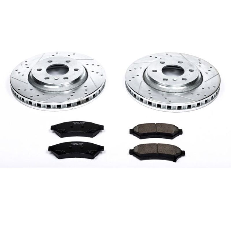 PowerStop Power Stop 06-07 Buick Terraza Front Z23 Evolution Sport Brake Kit