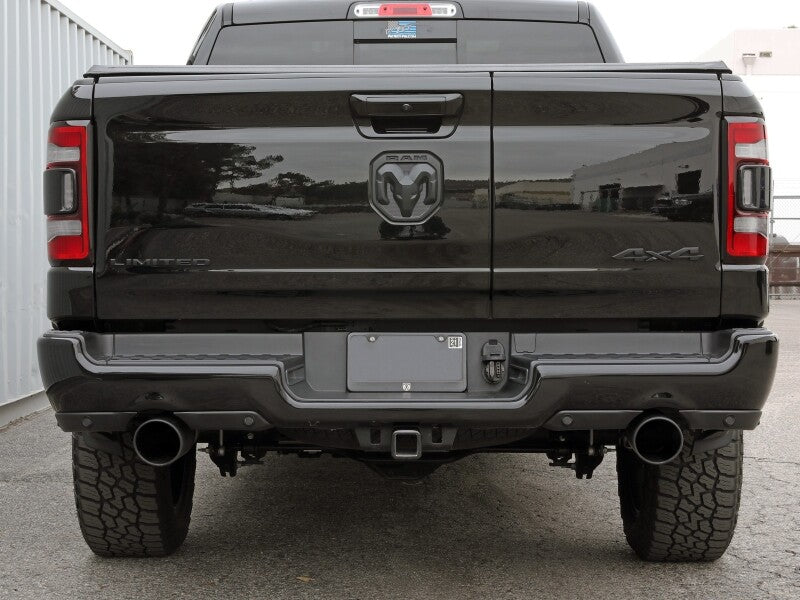 aFe Large Bore-HD 3 IN 409 Stainless Steel DPF-Back Exhaust System w/Black Tip RAM 1500 20-21 V6-3.0
