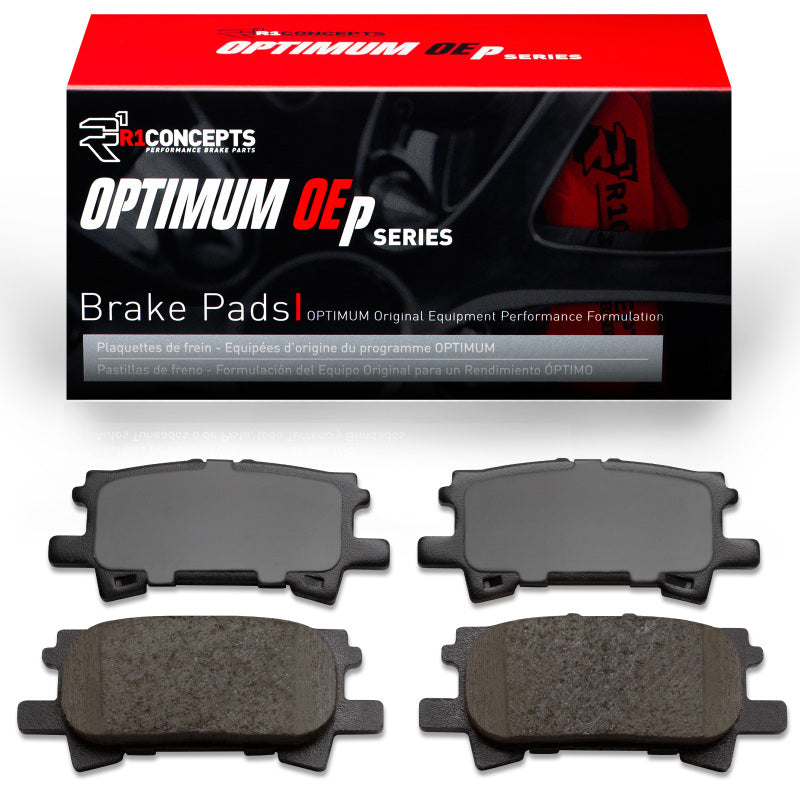 R1 Concepts R1 04-09 Lexus RX350 Rear R1 Optimum OE Brake Pads