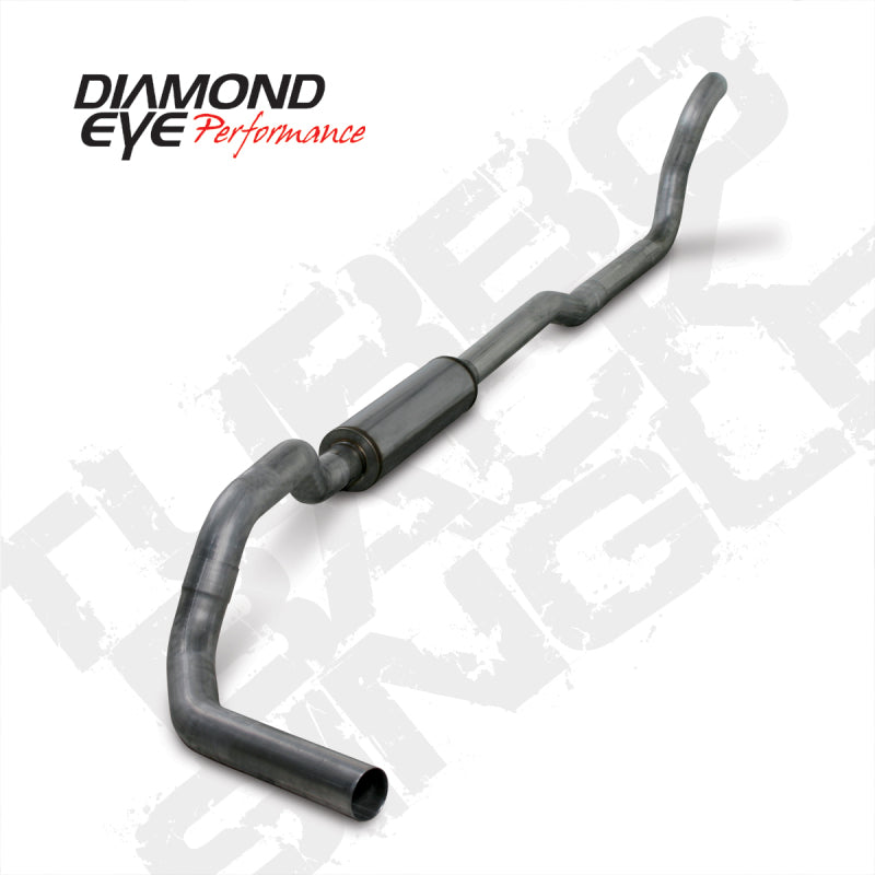 Diamond Eye Performance Diamond Eye KIT 4in Turbo Back Single SS DDG2X4 89-93 Dodge 5.9L Cummins 2500/3500