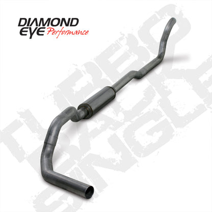 Diamond Eye Performance Diamond Eye KIT 4in Turbo Back Single SS DDG2X4 89-93 Dodge 5.9L Cummins 2500/3500