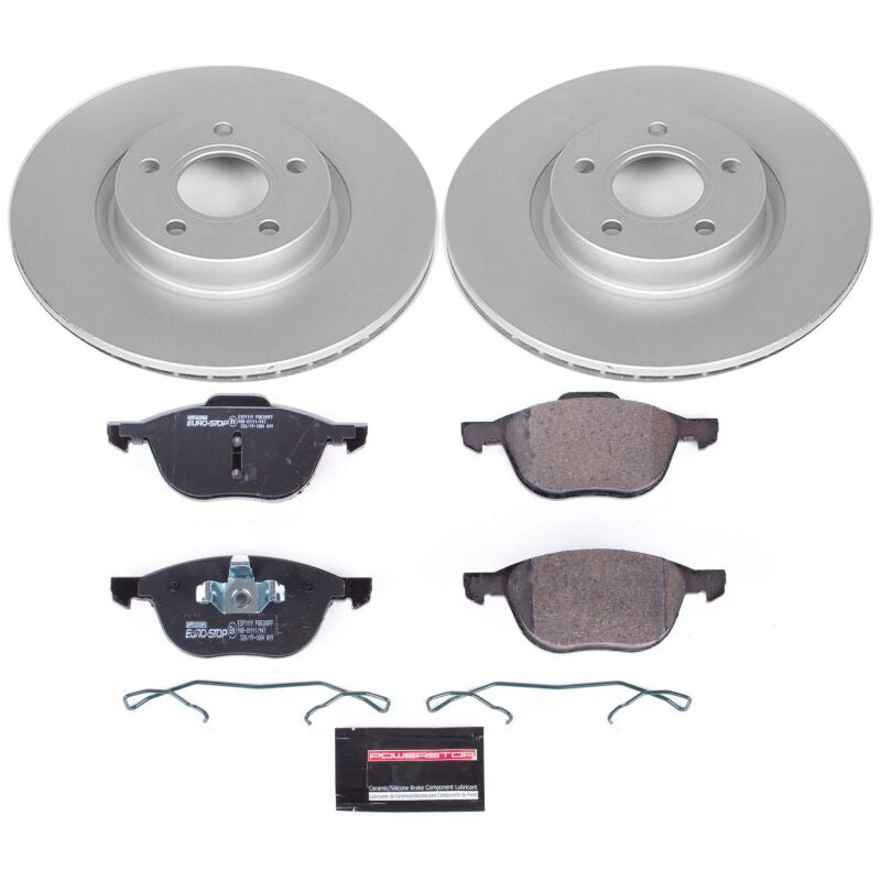 PowerStop Power Stop 13-17 Ford C-Max Front Euro-Stop Brake Kit