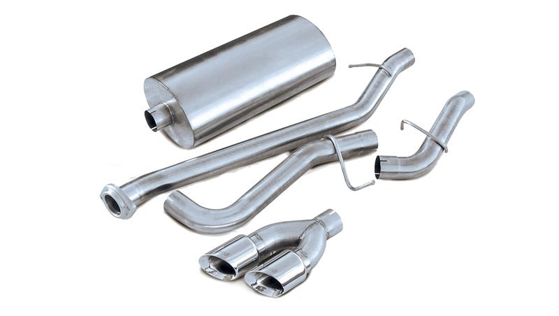 CORSA Performance Corsa 2001-2006 Chevrolet Tahoe 5.3L V8 Polished Sport Cat-Back Exhaust