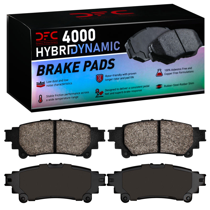 DFC 10-20 Toyota Sienna Rear 4000 Hybridynamic Brake Pads