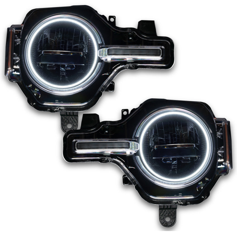 ORACLE Lighting Oracle 2021 Ford Bronco Base Headlight LED Halo Kit - White
