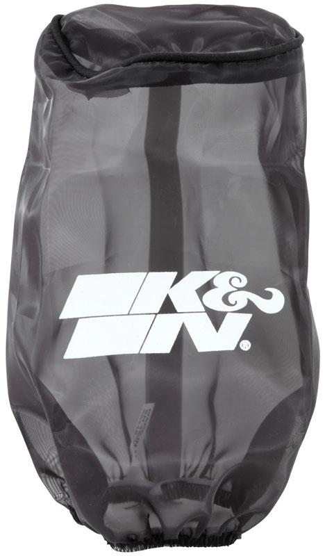 K&N Engineering K&N Filter Wrap Drycharger Oval Tapered Black - 3.25in Base I/S Width x 2.5in Top I/S Width x 7in H