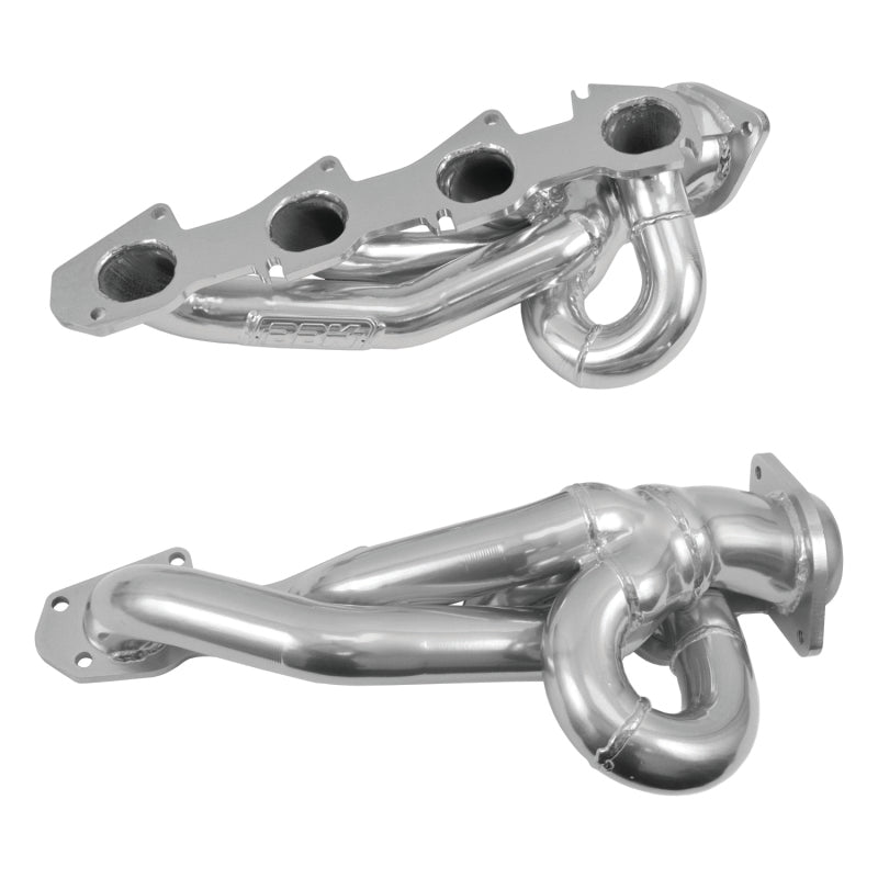 BBK 09-18 Dodge Ram 5.7L Hemi Shorty Tuned Length Exhaust Headers - 1-3/4 Silver Ceramic