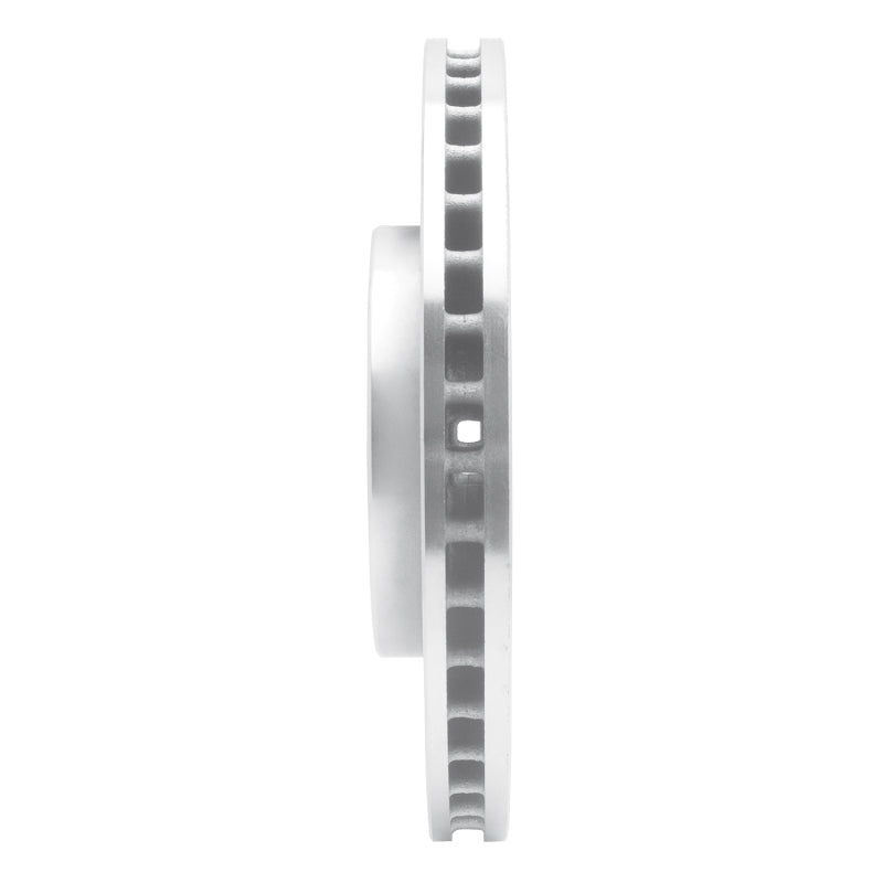 R1 Concepts R1 09-11 Cadillac STS Front Right Drilled & Slotted Silver Brake Rotor