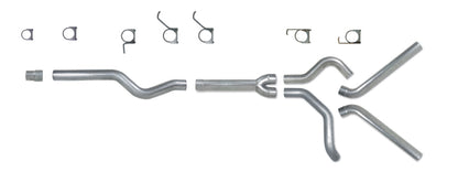 Diamond Eye Performance Diamond Eye KIT 4in Catback MFLR RPLCMENT PIPE DUAL SS: 2006-2007.5 CHEVY/GMC 6.6L 2500/3500