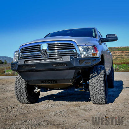 Westin 13-18 Dodge Ram 1500 / 2019 Ram 1500 Classic Pro-Mod Front Bumper - Textured Black
