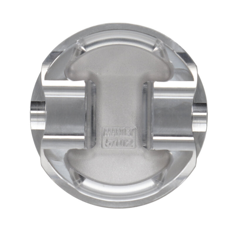 Manley Performance Manley BMW N54B30 32cc Platinum Series Dish Extreme Duty Piston Set - 84.5mm Bore