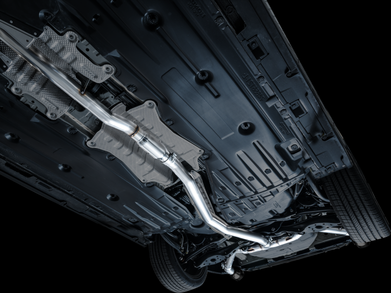 AWE Tuning 22+ Honda Civic Si/Acura Integra Track Edition Cat-Back Exhaust - Dual Diamond Black Tips