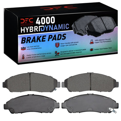 DFC 17-20 GMC Acadia Front 4000 Hybridynamic Brake Pads