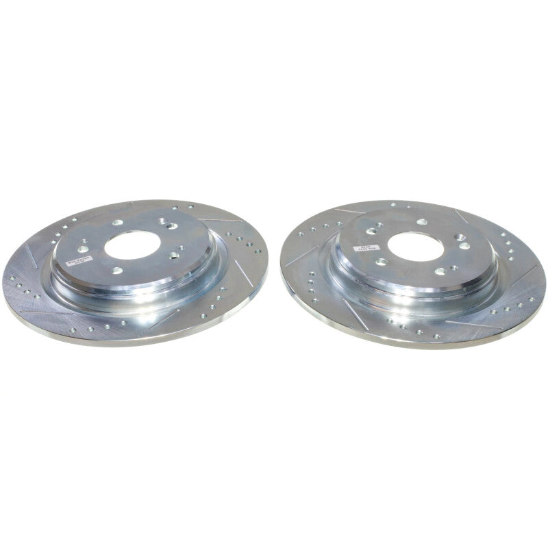 PowerStop Power Stop 19-24 Acura RDX Rear Drilled & Slotted Rotor - Pair