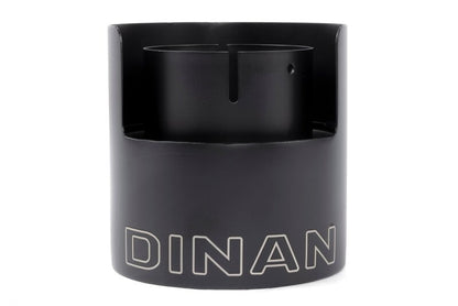 Dinan Double-Walled 4.5in Clamp-On Exhaust Tip - Black - 4.5in Outlet / 3in Inlet