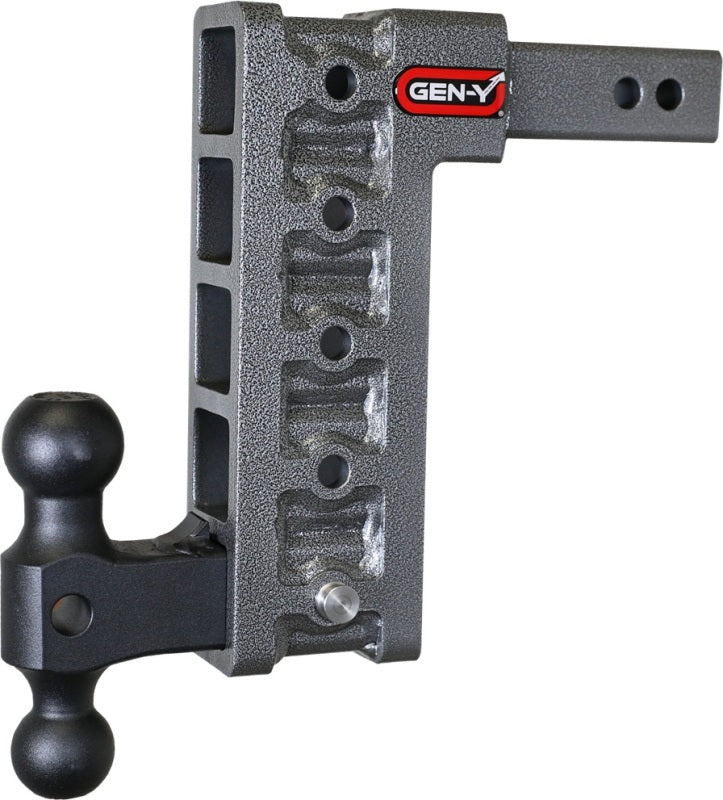 GEN-Y Hitch Gen-Y Mega Duty 2in Shank 10in Drop 2K TW 16K Hitch w/GH-051 Dual-Ball