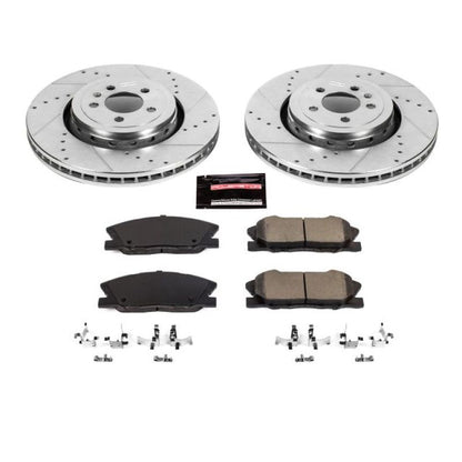PowerStop Power Stop 14-22 Dodge Charger Front Z23 Evolution Brake Kit
