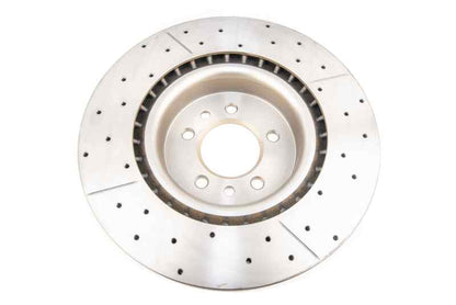 DBA 14-15 Land Rover Range Rover (w/o Brembo Brakes) Front Drilled & Slotted Street Series Rotor