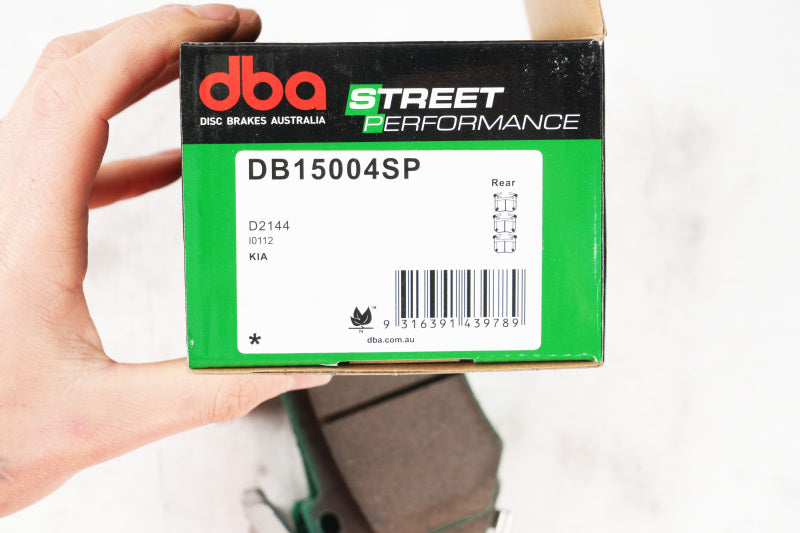 DBA 2018+ Kia Stinger V6 Twin Turbo SP Performance Rear Brake Pads