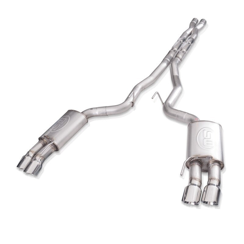 Stainless Works 18-20 Mustang GT 5.0 3in Legend Catback w/ X-Pipe