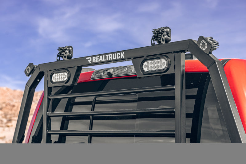 BackRack 19-24 RAM 1500 / 20-24 Chevrolet Silverado 2500/3500HD SRL Rack Lighted Frame ONLY Req. HW