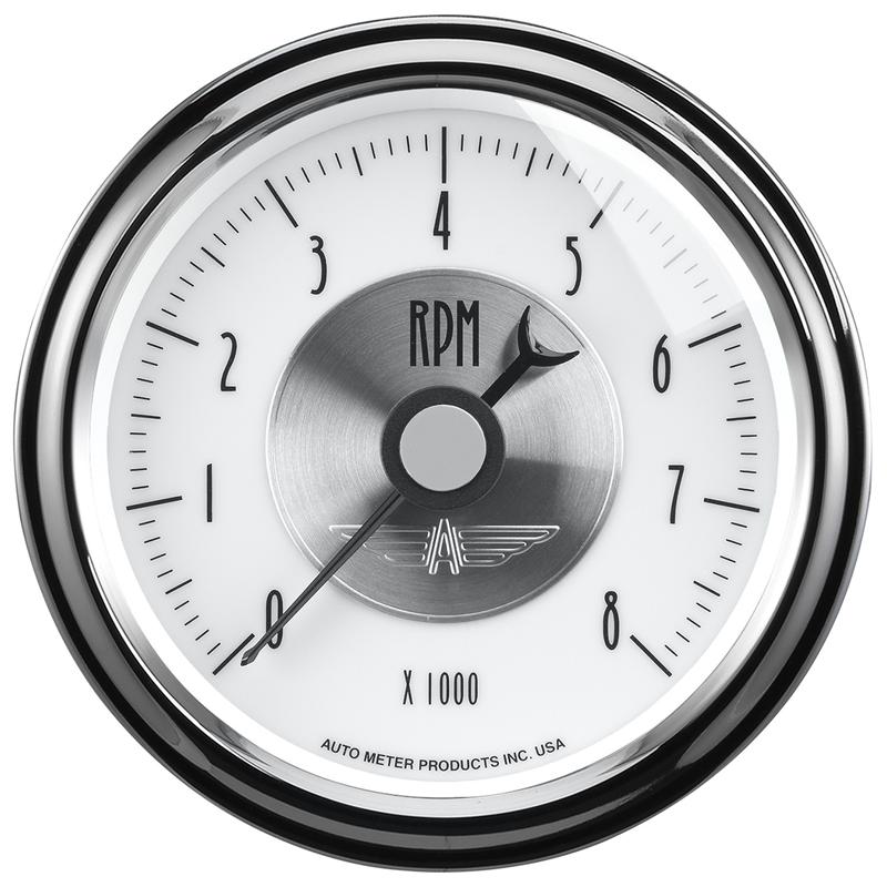 Autometer Prestige Series Pearl 5 Piece Gauge Kit