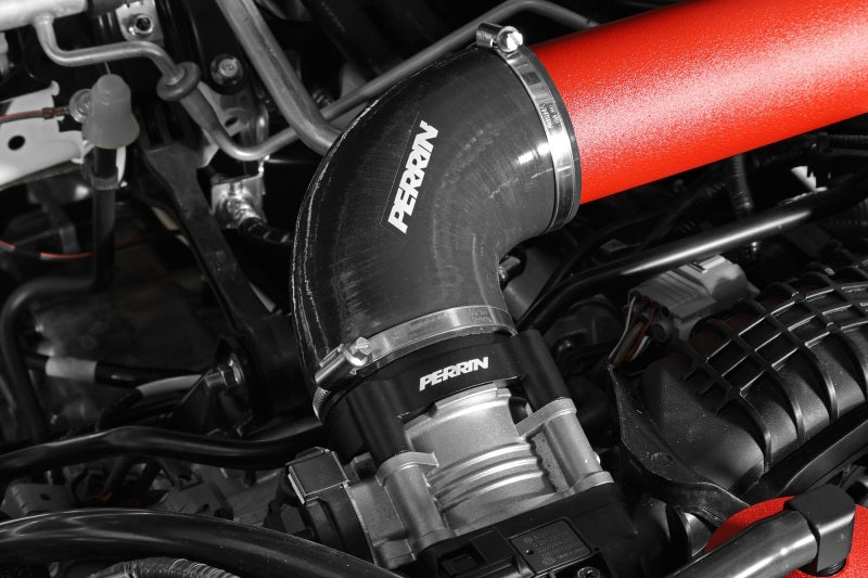 Perrin Performance PERRIN 22-26 Subaru WRX Front Mount Intercooler Kit (Red Tubes & Silver Core)