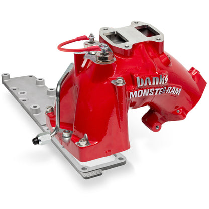 Banks Power 13-18 Ram 6.7L Diesel Monster-Ram Intake System Gen-2 w/Fuel Line - Red w/Heater System