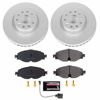 PowerStop Power Stop 15-18 Audi A3 Front Z23 Evolution Sport Coated Brake Kit