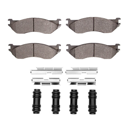 R1 Concepts R1 2002-2006 Dodge Ram 1500 Pickup Front R1 Super Duty Pads & Hardware Kit