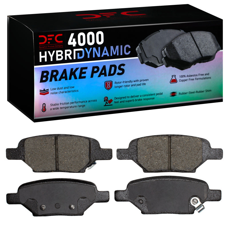 DFC 04-12 Saturn Ion Rear 4000 Hybridynamic Brake Pads