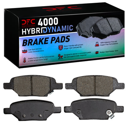 DFC 04-12 Saturn Ion Rear 4000 Hybridynamic Brake Pads
