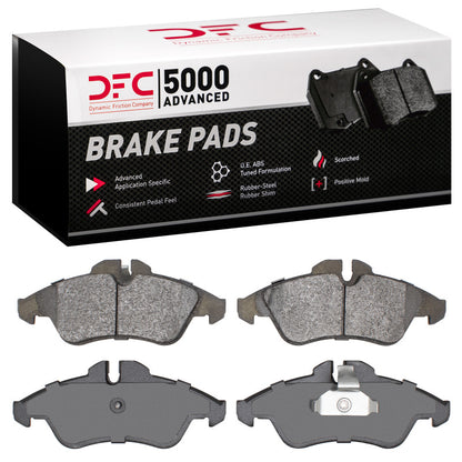 DFC 02-06 Dodge Sprinter 3500 Front 5000 Advanced Low Metallic Brake Pads