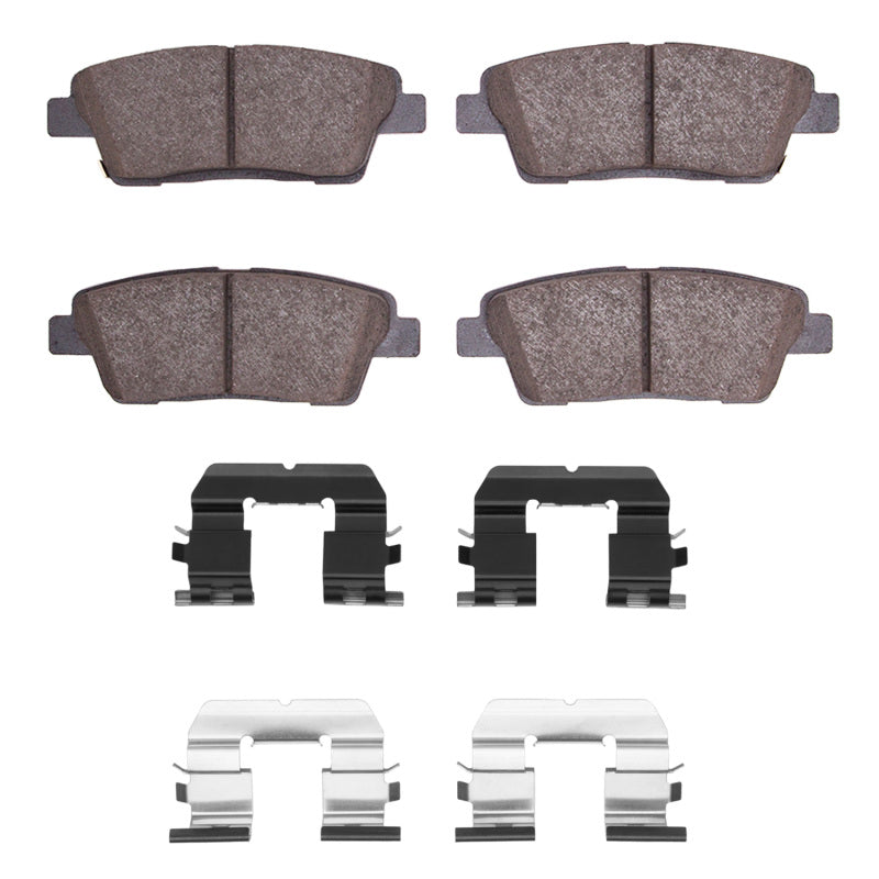 R1 Concepts R1 2010-2017 Genesis G80 Rear R1 Ceramic Pads & Hardware Kit