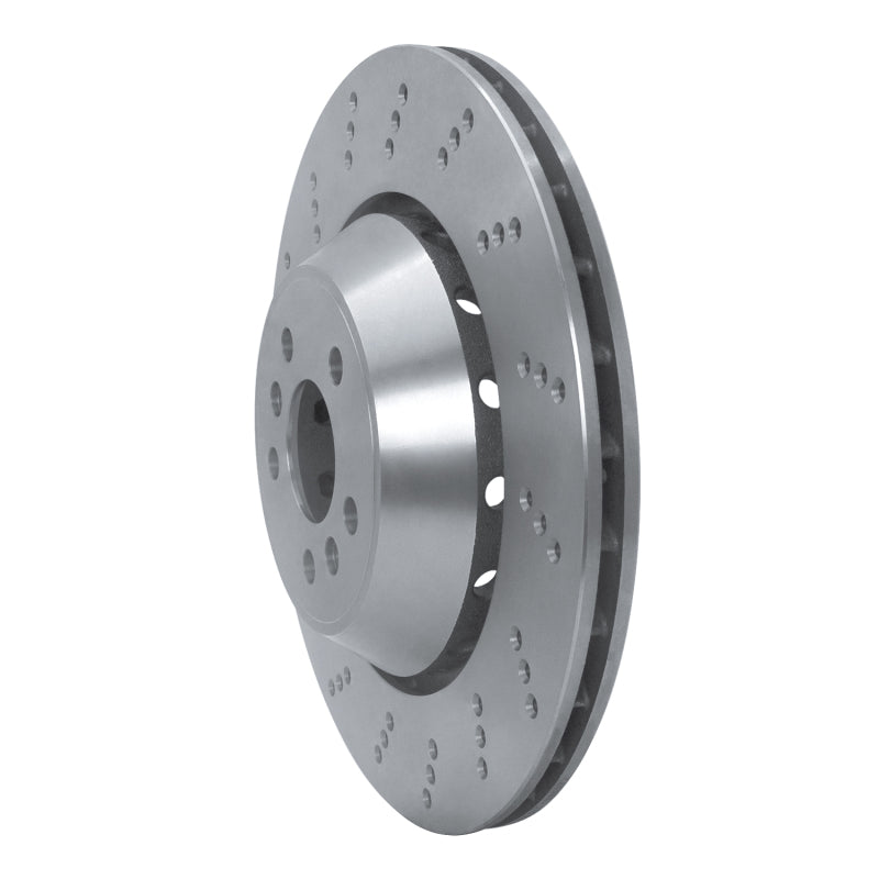 DFC 20-25 BMW X4 Left Rear Drilled Brake Rotor