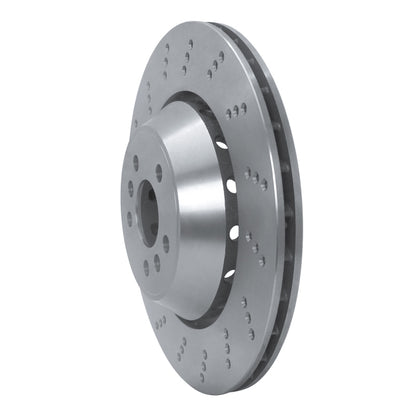DFC 20-25 BMW X4 Left Rear Drilled Brake Rotor