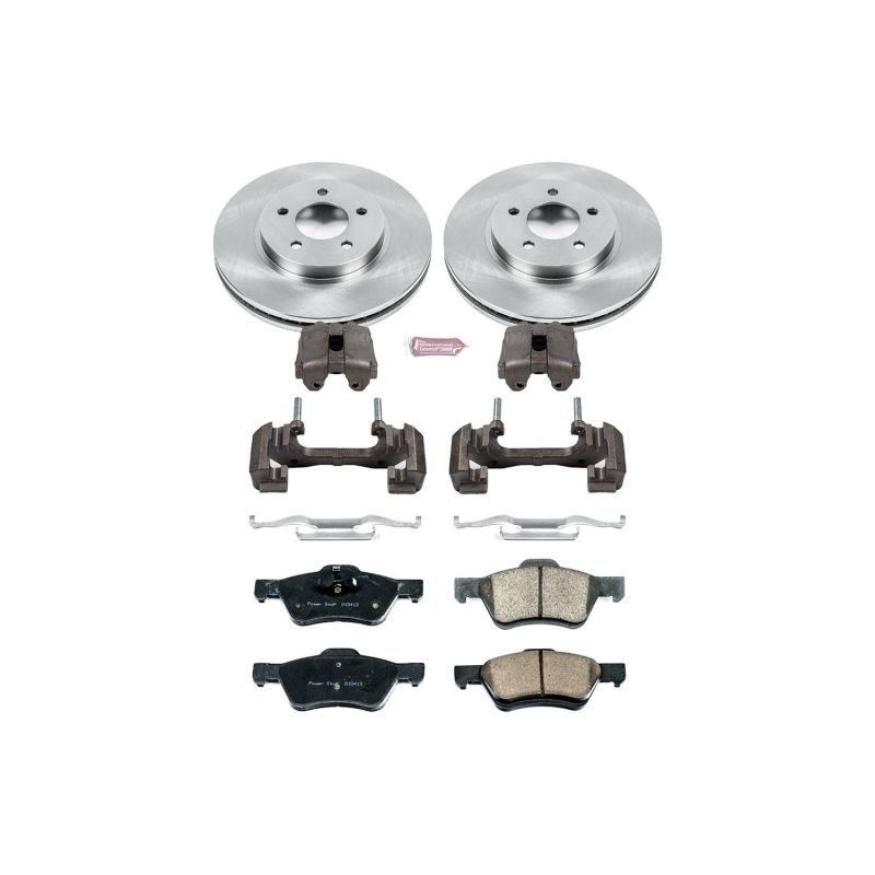 PowerStop Power Stop 10-12 Ford Escape Front Autospecialty Brake Kit w/Calipers