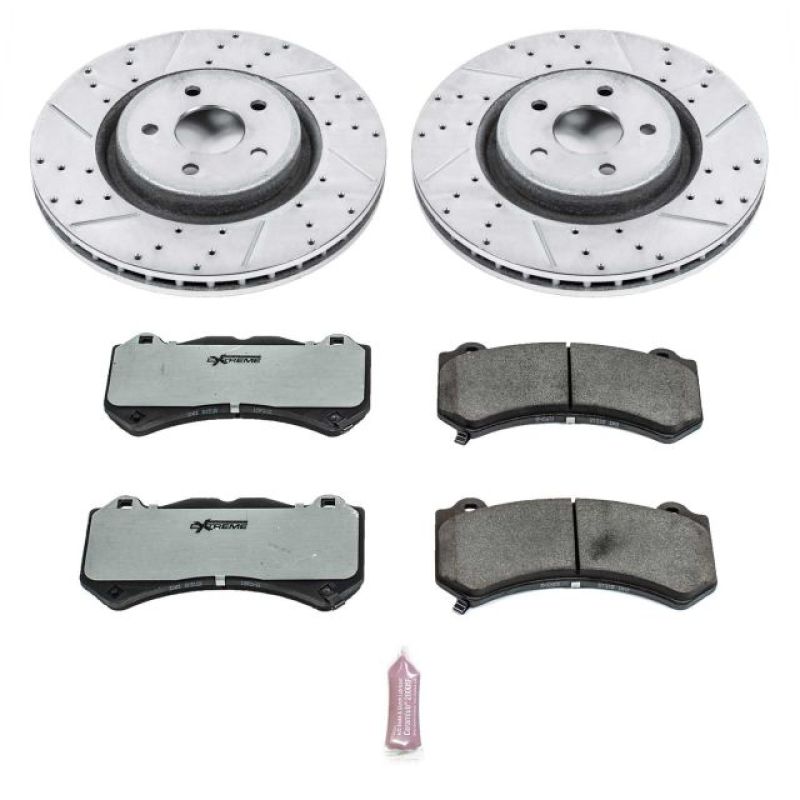 PowerStop Power Stop 12-20 Jeep Grand Cherokee Front Z26 Street Brake Kit
